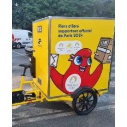 Vélo cargo triporteur VUF avec module Cleaner - 150 kg - Transport de déchets verts, palettes et matériel d'entretien