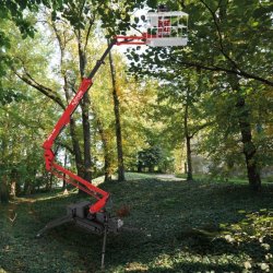 Nacelle araignée sur chenille - Spider 18.95 - Hauteur de travail 17,60 m et portée latérale 9,6 m