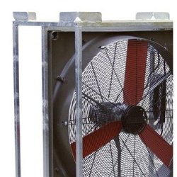 Brasseur d'air TTW 20000 - robuste, mobile et puissant avec débit réglable jusqu'à 20.000 m³/h
