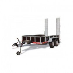 Remorque porte-engins tema builder 2 / ptac 2.7t / 2 essieux