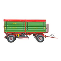 R 160 CSGA - Benne agricole à double essieu - ROMSAN - capacité de 16150 kg