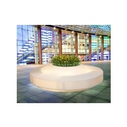 Piazza - bacs à fleurs 220L - Degardo - polyéthylène résistant et design élégant