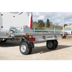 Remorque transversale avec roues pivotantes 360° - YO - CCP5 - Charge utile 230 ou 260 Kg - Référence YO_CCP5