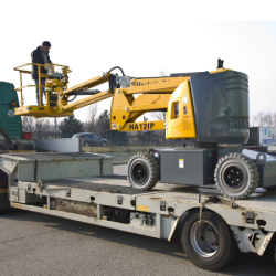 Nacelle Articulée HA IP 12m  Alpes  -  disponible en achat neuf et en location de courte à longue durée