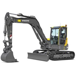 Ecr88d pelles compactes volvo  8 620 - 9 980 kg / 43 kw