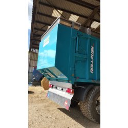 Rollpush 7737 benne agricole monocoque - rolland - volume maxi. 37 m3