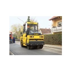 Bw 174 acp-4f rouleau tandem vibrant à pivot - bomag - poids 8800 kg.