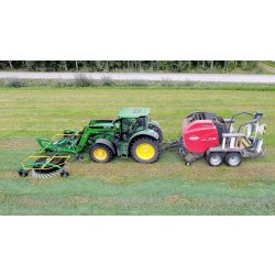 Wr600 - râteau andaineur - agronic - 6,10 m