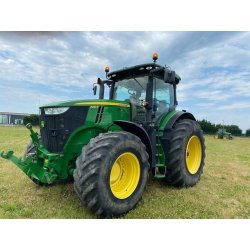 John Deere 7290R - Tracteur agricole haute puissance - 290 ch - 3 742 h - Pneus neufs