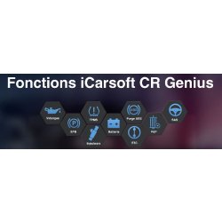 Valise diagnostic automobile multimarques icarsoft cr genius obd2 pro