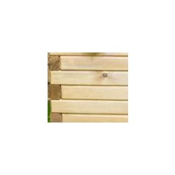 Jardinière surélevée en pin l 2 m