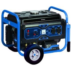 HG3600-B Groupe électrogène - Hyundai - 3000W - Essence - Dimensions 60.5x45x43.5 cm - Système AVR