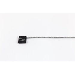 Scellé de sécurité câble Ø 3.25 mm - acier/aluminium - norme ISO 17712 : 2013 C-TPAT