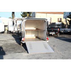 Remorque fermée moto - debon - cargo 1300