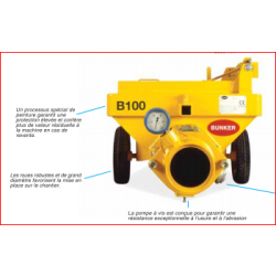 Pompe a beton b100