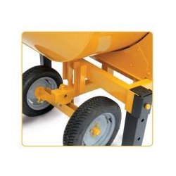 Bétonnière à inversion de marche pour le béton ou les mélanges avec des agrégats de grand diamètre - PENTA diesel - EDIL LAME