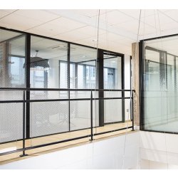 H7 - cloisons amovibles - hoyez - standard - modulaire - certifiée CERFF avec garde-corps