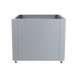 Lido 130206 - Jardinière en acier verni - Komserwis - Hauteur 102 cm