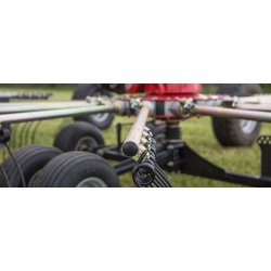 Mf rk 451 dn - andaineur monorotor 4,5 m - attelage 3 points, tête pivotante - Massey Ferguson