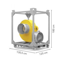 TFV 600 Ex - Ventilateur centrifuge industriel antidéflagrant - Trotec - 16.000 m³/h, 233 kg