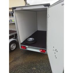 Remorque Fourgon HUMBAUR Multiplis PTAC 750 Kg non freinée 2510*1320*1520 mm - Référence HA752513-15P