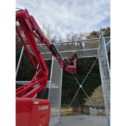 Structure pédagogique pour formation CACES R486A catégorie A et travail en hauteur avec harnais