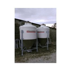 Silo d'aliment d'élevage diamètre Ø1500 - 2.5m3 - Ministar 320 & 700