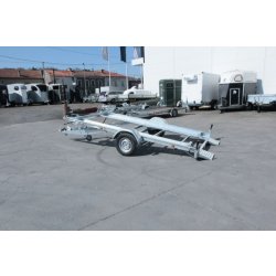 Remorque porte voiture de 1300 kg simple essieu - lider - 39750