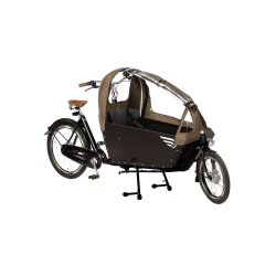 Biporteur électrique AMSTERDAM AIR - Transport jusqu'à 100 kg - Assistance électrique - 7 vitesses
