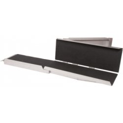 Rampe d'accès simple pliable en 4 en aluminium - MX-SR-180 - Longueur 180/240 cm - Charge 300 kg