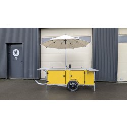 Cuisine mobile polyvalente et durable pour des ateliers de cuisine pédagogiques ou des prestations de cuisine de rue