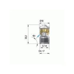 Kit Hydrocureur KITHYDRO/20 - Bar'One - Capacité 50 mètres - Haute-Pression - Spécial Canalisation