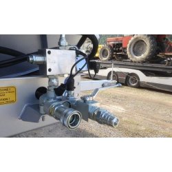 Semi-remorque benne basculante Menci SA700R - 27m³ - 3 essieux SAF - acier Hardox B450