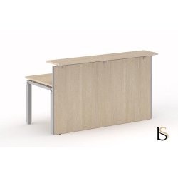 Banque d'accueil droite ROCK Arche - Mobel Linea. - 80, Blanc