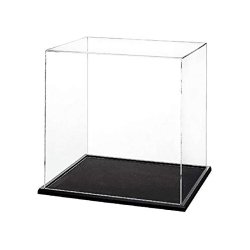 Vitrine cloche sur socle en plexiglas