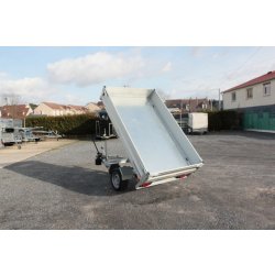 Remorque benne hydraulique - HUMBAUR 3053 HUK 132314 et 3054 HUK 152314 - Qualité allemande avec équipements renforcés