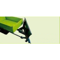 Mini dumper à chenilles - Moteur OHV thermique - Charge utile 500 kg - Marque ZIPPER