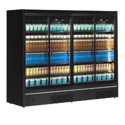 Vitrine réfrigérée pour supermarché MDCA2500HB L2580mm 55400 TEFCOLD