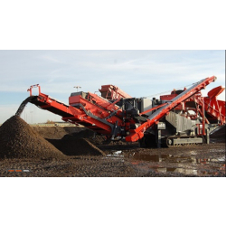 Concasseur à cône sur chenilles Sandvik QH441 - productivité continue et faible intervention opérateur