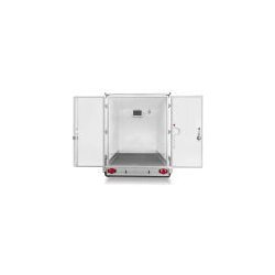 Hgk Deluxe - remorque frigorifique Humbaur - plancher isolé 65 mm - panneaux sandwich 60 mm - groupe frigorifique Govi