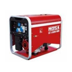 Groupe électrogène silencieux Ge S-5000 HBM - Mosa - 4 kVA - Moteur Honda - Fréquence : 50 Hz
