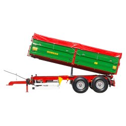 R 80 TASGA benne agricole à tandem essieu - Romsan - capacité 8000 kg