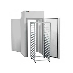 Chambre froide positive sans sol avec monobloc plafonnier - Référence: CHF132-S/SOL