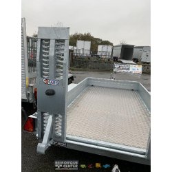 Remorque porte-voiture/engin SARIS MAGNUM EXPLORER 300 - PTAC 3000 KG - 306 x 168 cm - Référence Magnum Explo 3000