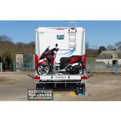 Remorque transversale YO REMORQUES Concept CCT4 MP3 pour véhicules 3 roues - 260 kg - Reference YO_CCT4_MP3_260kg