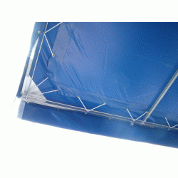Scène mobile en aluminium - Modèle Solenzara - 45 m² - 1 pente - Conception légère et résistante