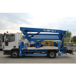 Zed 26 j camion nacelle - cte - 26 m
