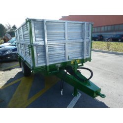 Remorque agricole VCR40 P2 - trilatérale rabattable - Vendrame - charge 5000 kg - PTAC 50 quintaux