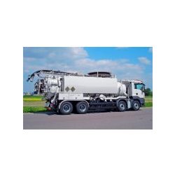 Koks EcoVac Combi - Hydrocureur haute pression et vide - Capacité 3 400 m³/heure - Normes ADR/ASME/ATEX