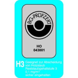 Aspirateur dépoussiéreur Holzkraft RLA 1213 - Recyclage d'air à 100 % - Fabrication allemande haute qualité